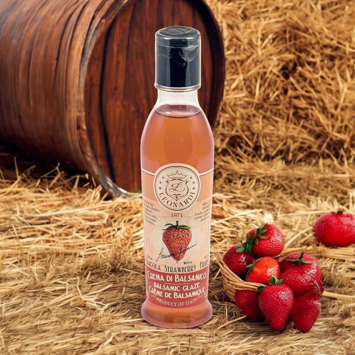 Gourmet-herkut.fi Leonardi Mansikka Balsamico-kastike