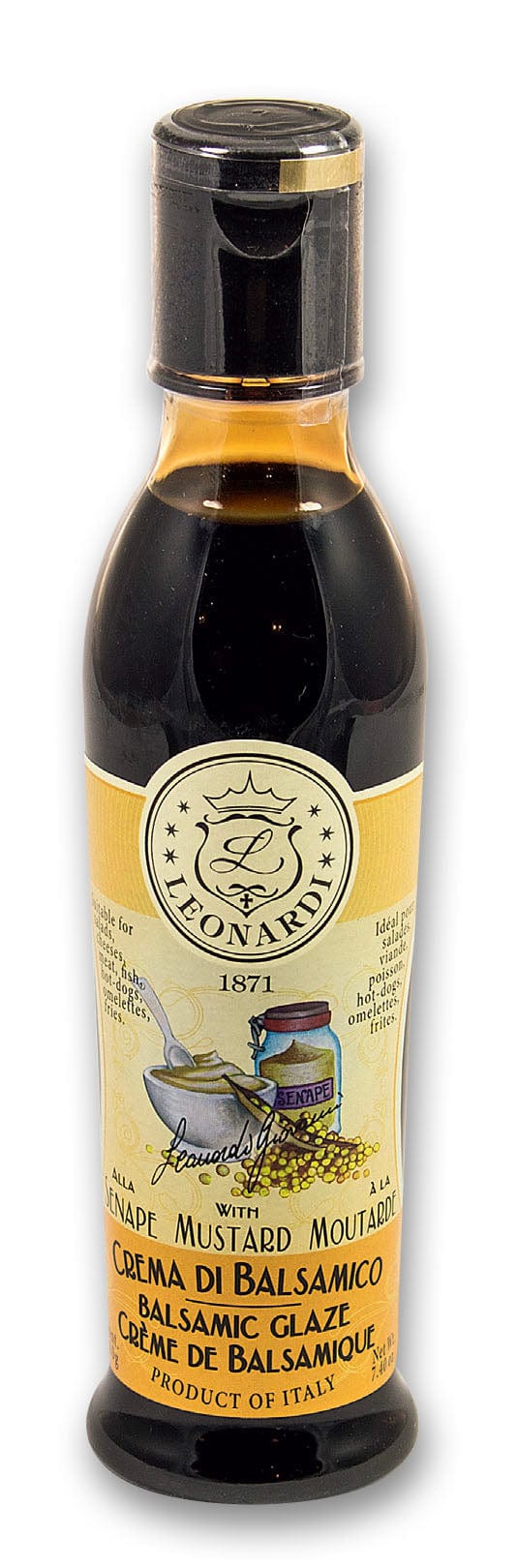 Gourmet-herkut.fi Leonardi Sinappi  Balsamico-kastike