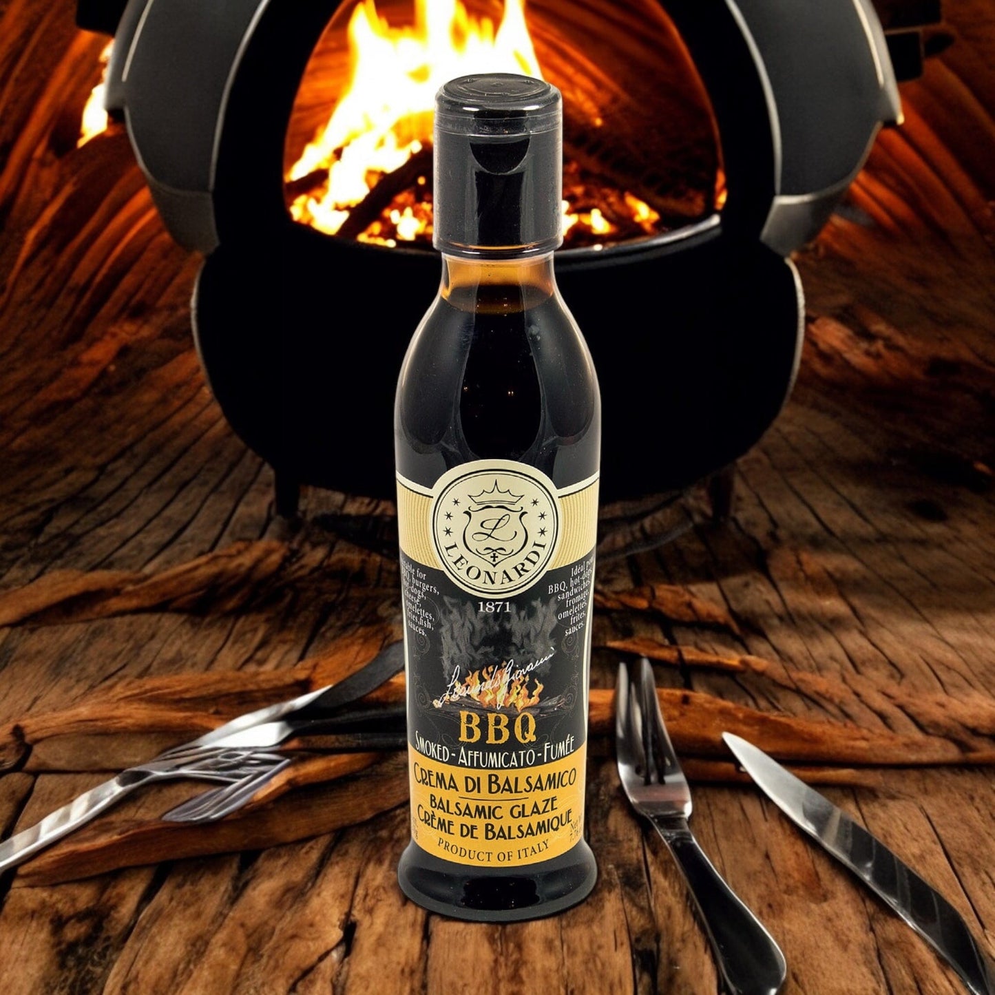 Gourmet-herkut.fi Leonardi Tumma Balsamico-kastike