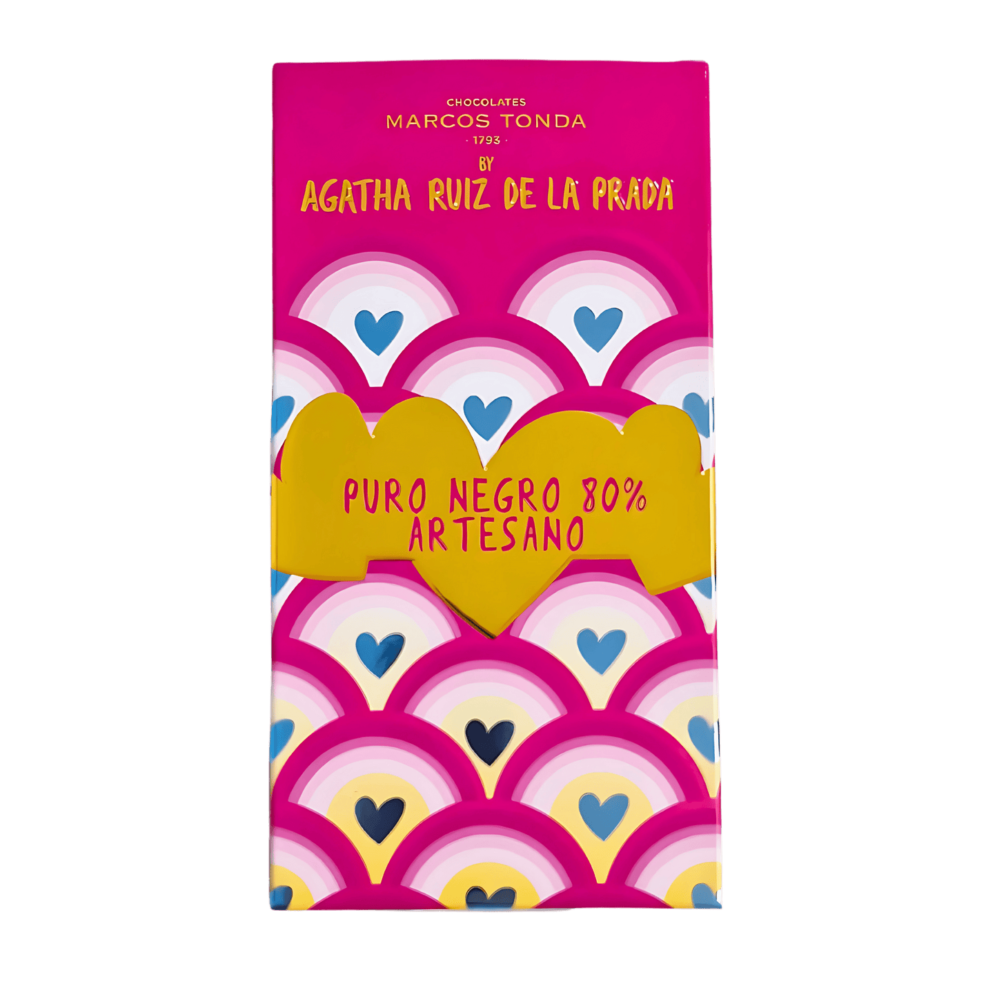 Gourmet-herkut.fi Suklaat Agatha Ruiz de la Prada Artesaani tummasuklaa 80% 100g