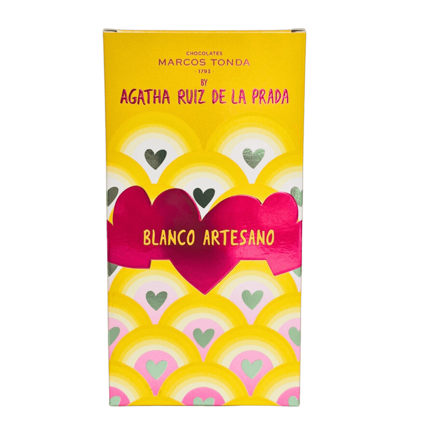Gourmet-herkut.fi Suklaat Agatha Ruiz de la Prada Artesaani valkosuklaa 100g
