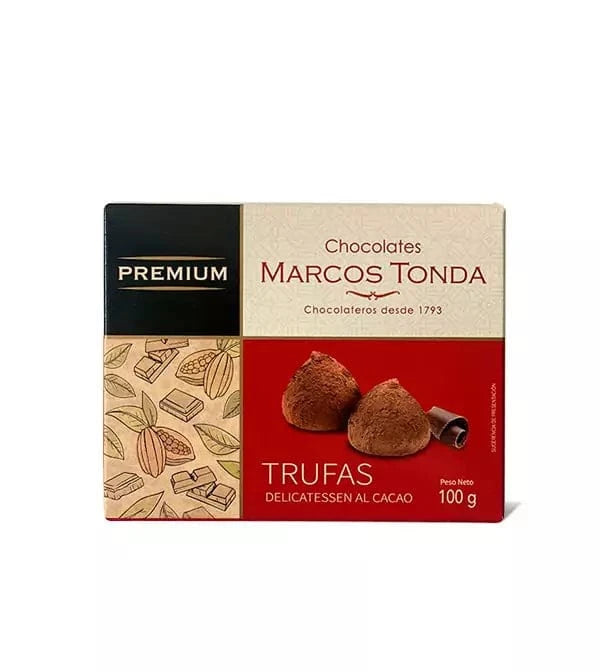 Gourmet-herkut.fi Suklaat Marcos Tonda Premium Tryffelisuklaa 100g