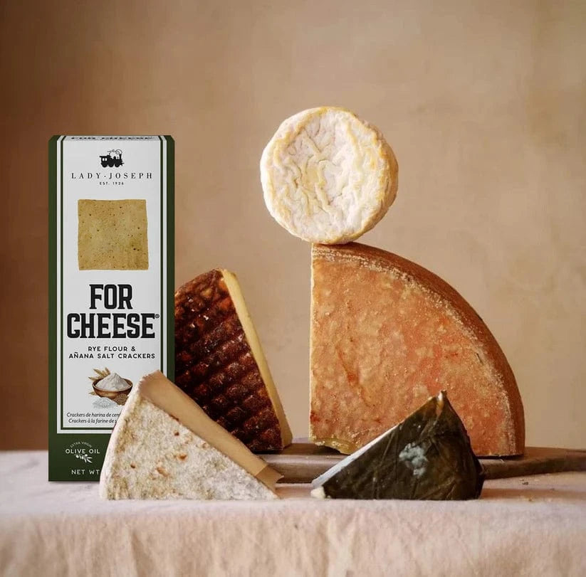 Lady Joseph Keksit FOR CHEESE Ruisjauho ja Anana suola Crackers