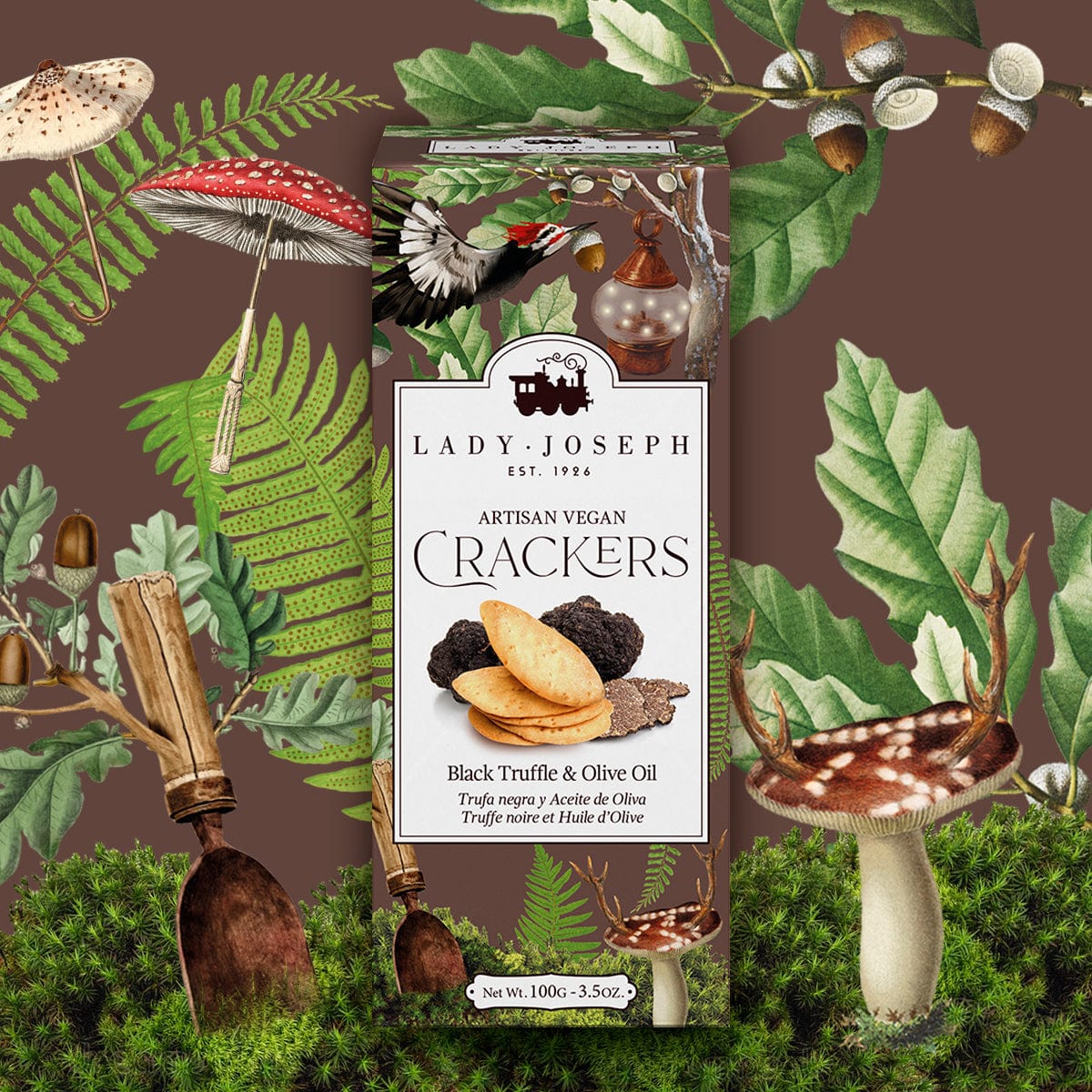 Lady Joseph Keksit Lady Joseph Cracker; Musta Tryffeli