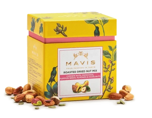 Mavis Pähkinät Laatikko 100g Mavis Pähkinäsekoitus