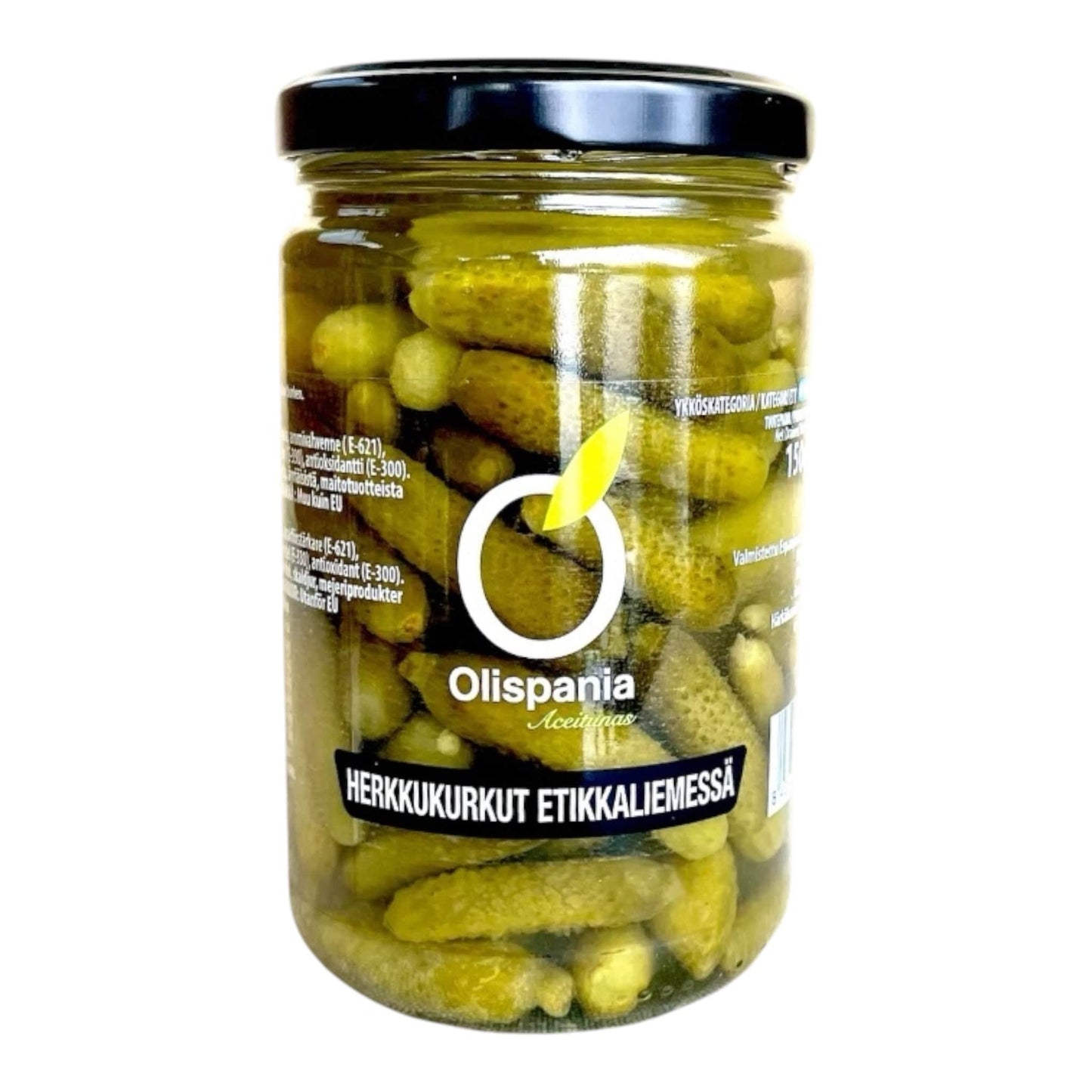 Olispania Oliivit Pienet herkkukurkut etikkaliemessä
