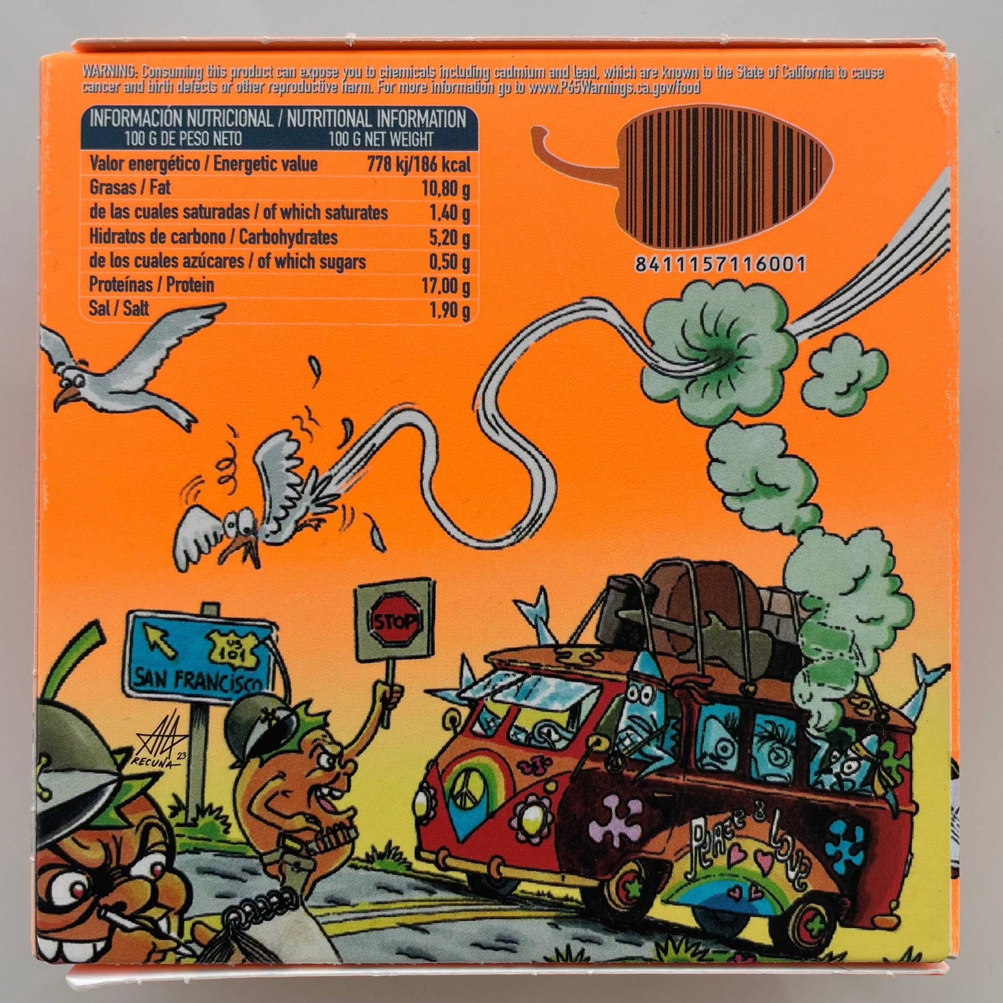 Ortiz kalat 110g Habanero Sardiinit HOT AS HELL