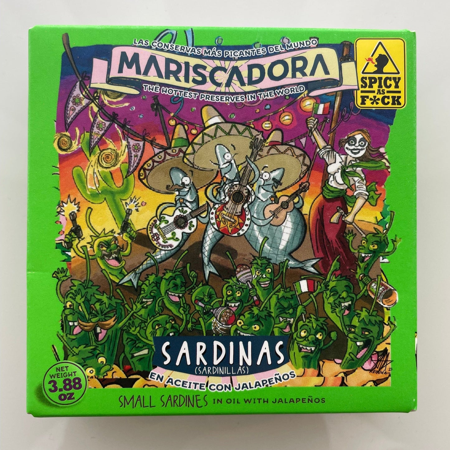 Ortiz kalat 110g Jalopeno Sardiinit SPICY AS F*CK