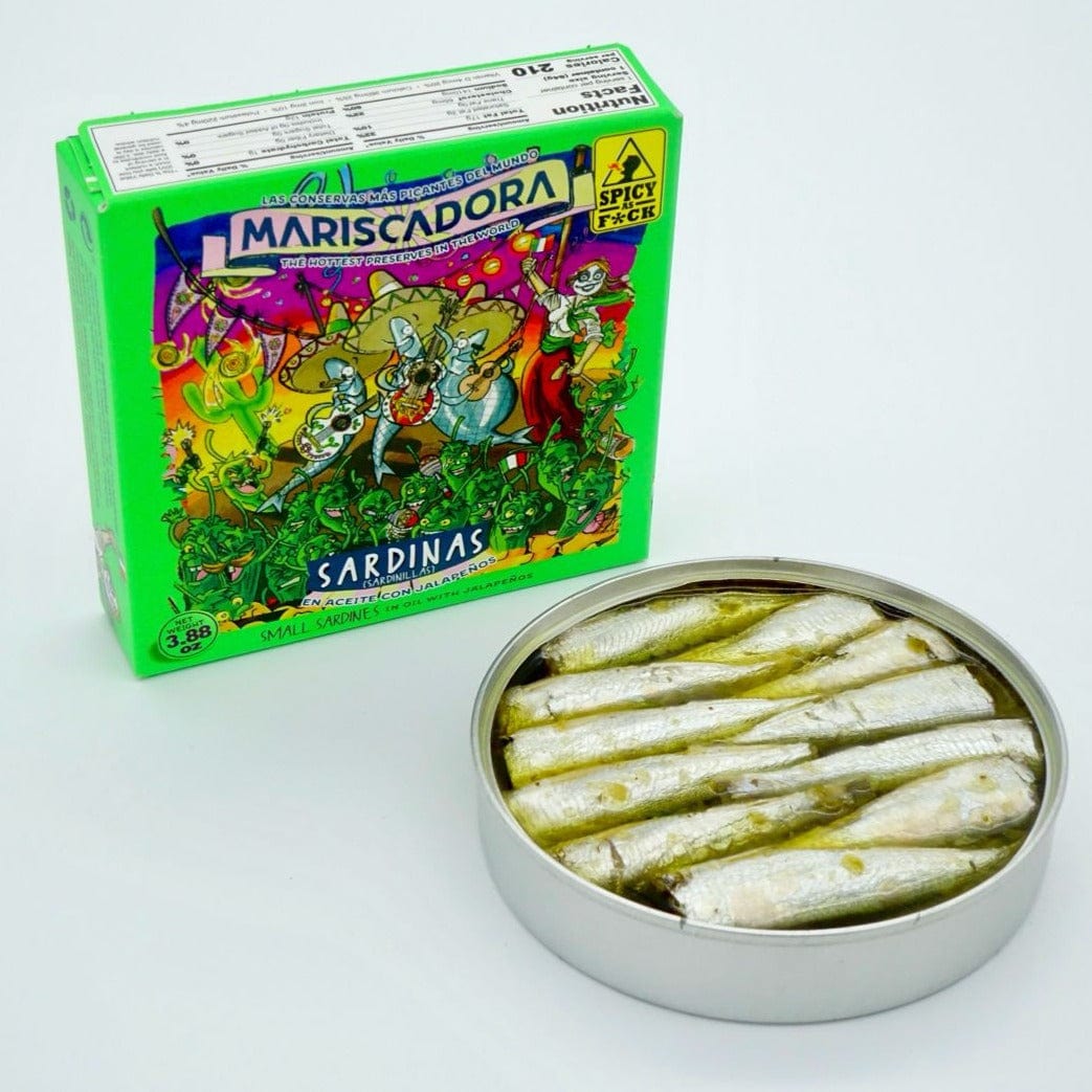 Ortiz kalat 110g Jalopeno Sardiinit SPICY AS F*CK