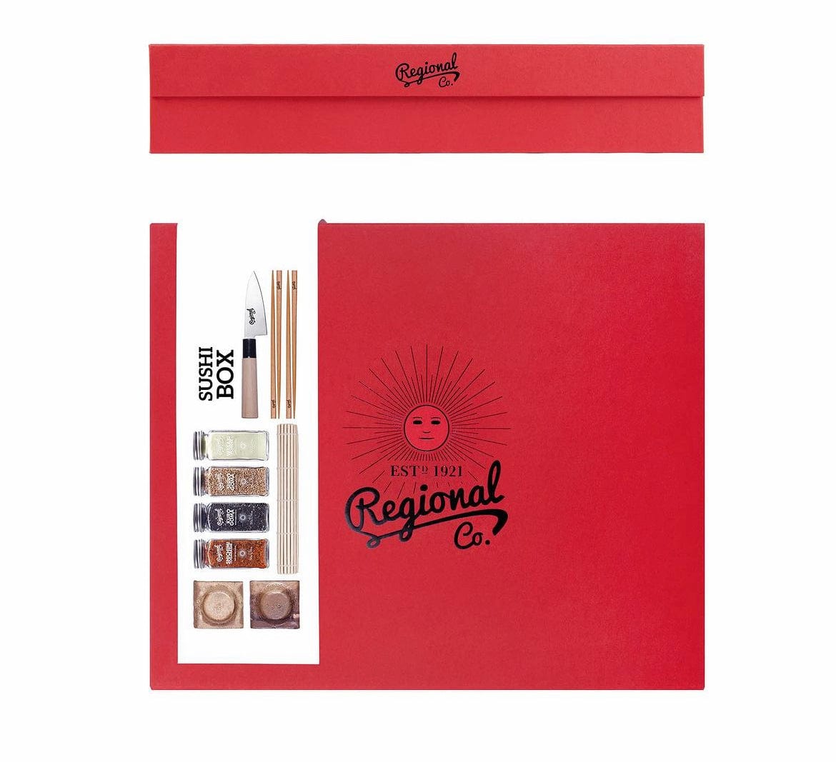 Regional Mausteet Sushi Boxi