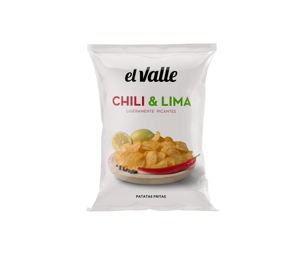 El Valle Chili & Lime perunalastu - Gourmet herkut