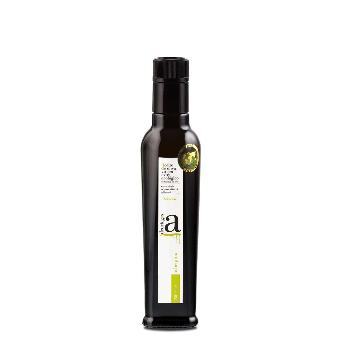 Deortegas Öljyt 250ml Deortegas Arbequina Extra Virgin luomu oliiviöljy