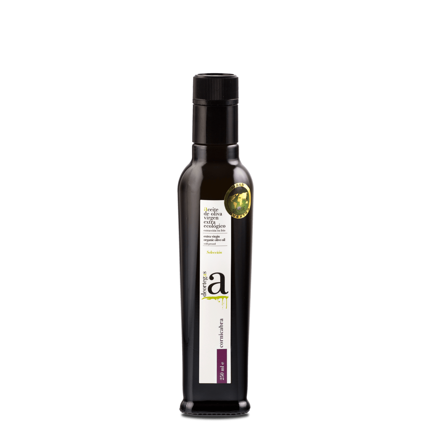 Deortegas Öljyt 250ml Deortegas Cornicabra Extra Virgin luomu oliiviöljy