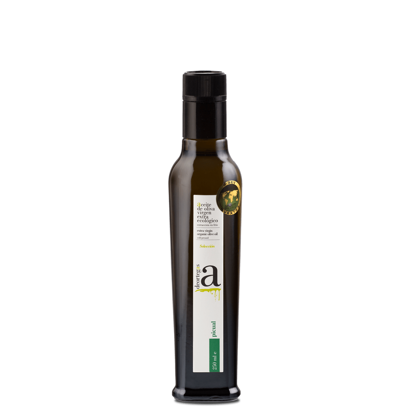 Deortegas Öljyt 250ml Deortegas Picual Extra Virgin luomu oliiviöljy