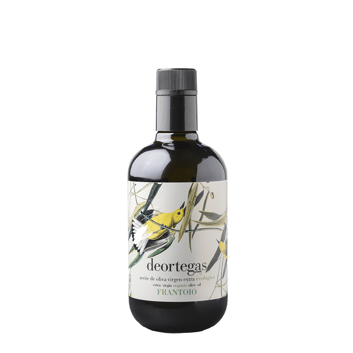 Deortegas Öljyt 500ml Deortegas Frantoio Extra Virgin luomu oliiviöljy