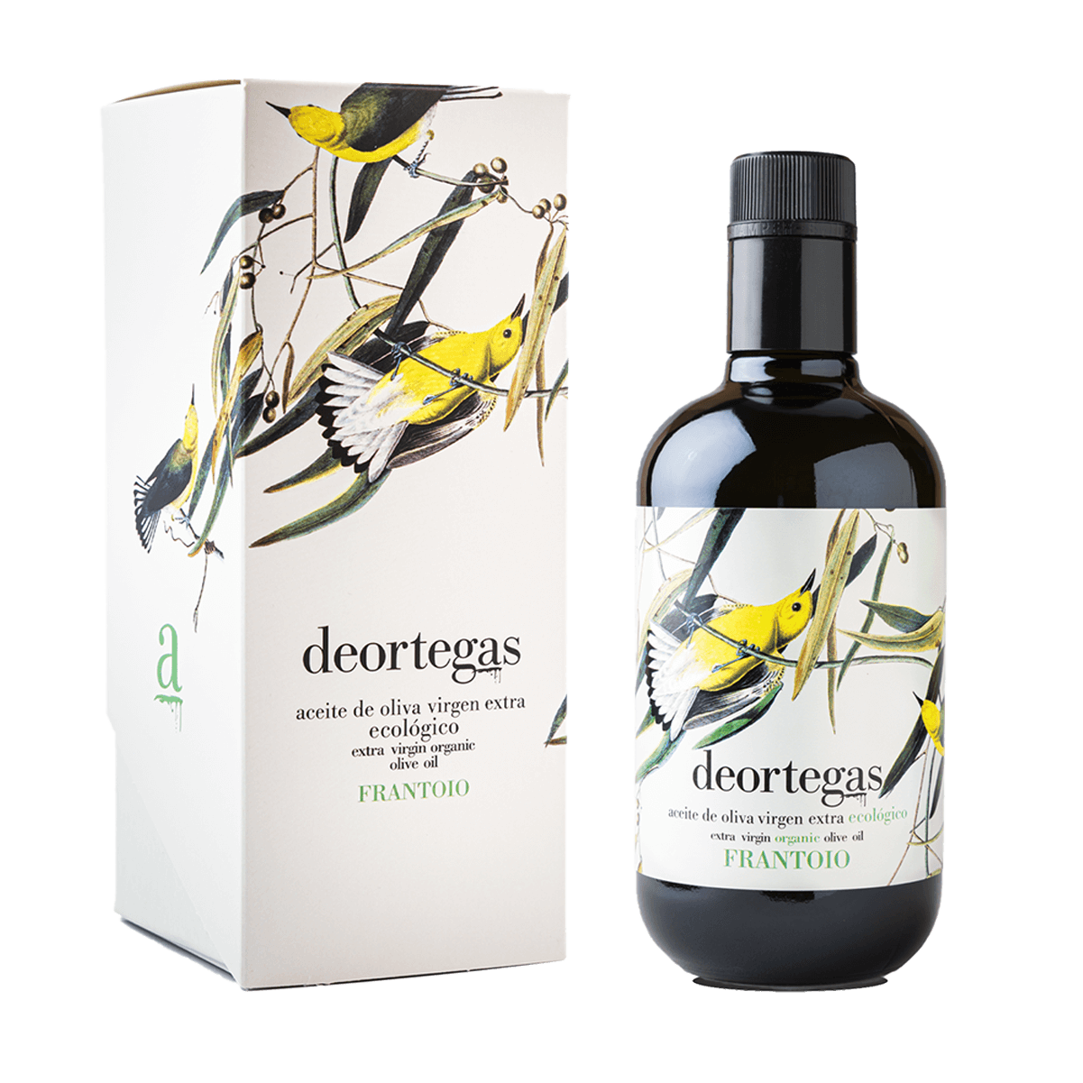 Deortegas Öljyt Deortegas Frantoio Extra Virgin luomu oliiviöljy