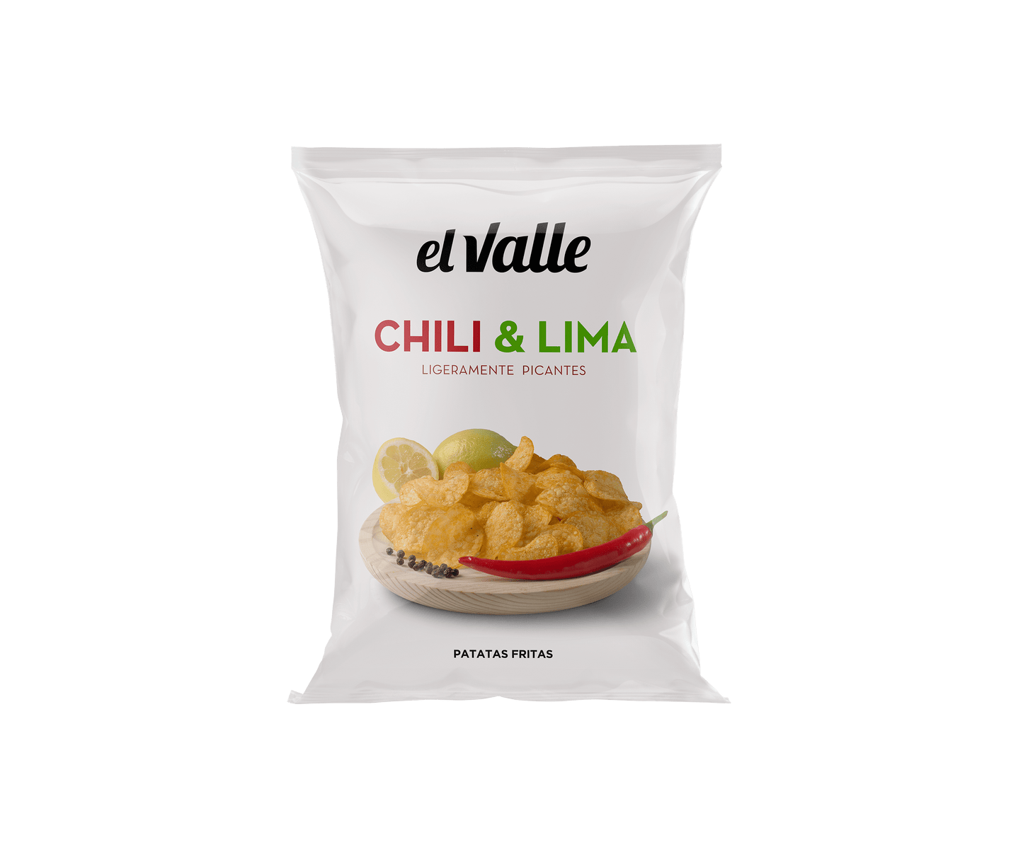 El Valle Chipsit El Valle Chili & Lime perunalastu