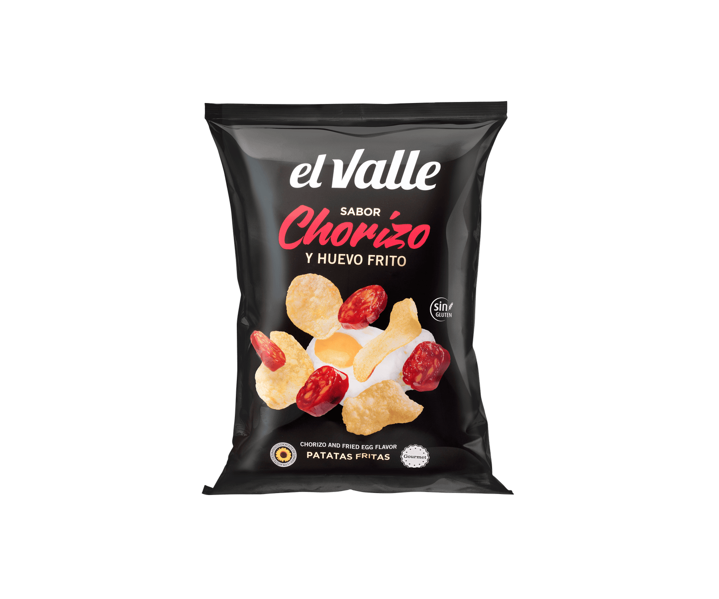 El Valle Chipsit El Valle Chorizo-Fried Egg  perunalastu