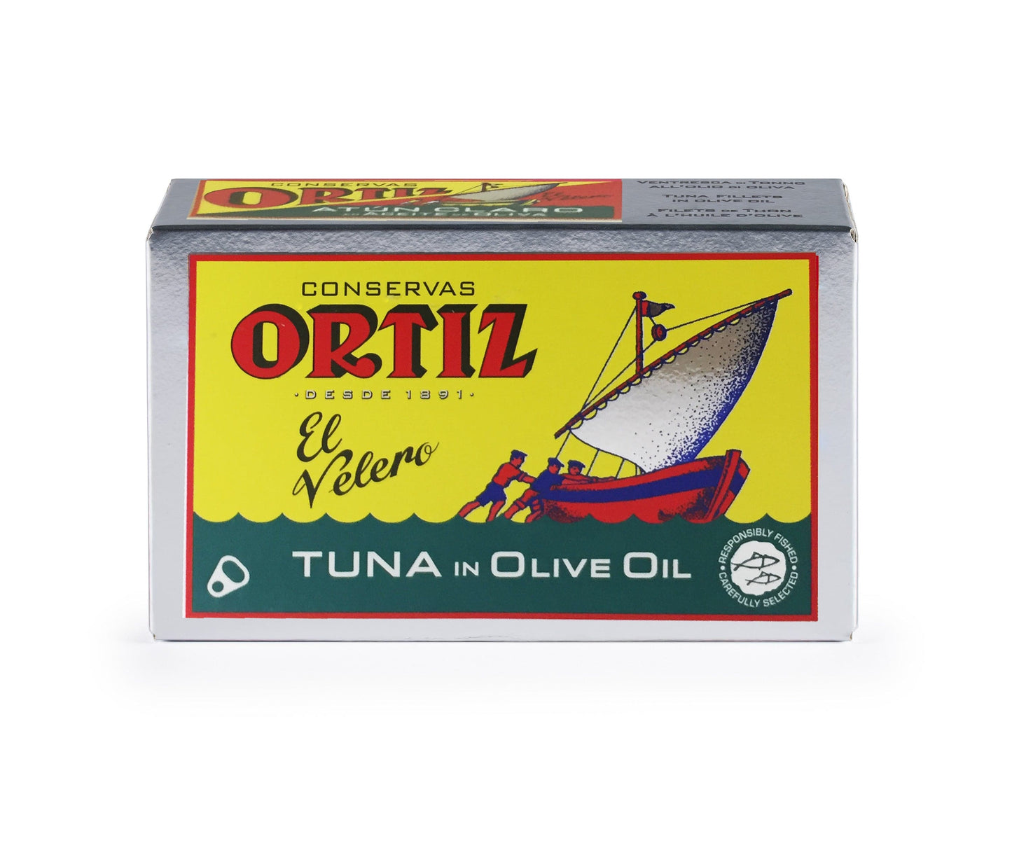 Ortiz kalat 112g Ortiz  tonnikalaa fileinä oliiviöljyssä 112g