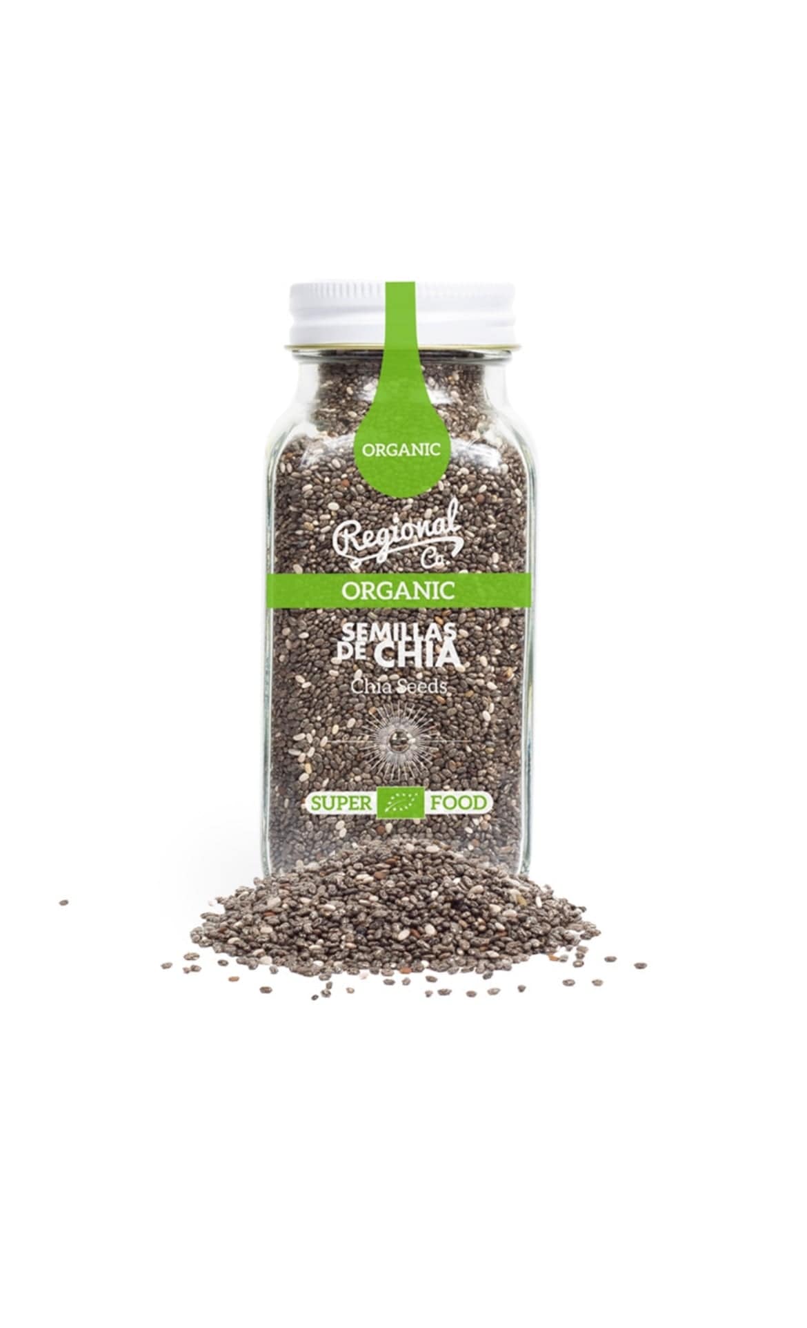 Regional Mausteet 125 g REGIONAL LUOMU Chia-siemen