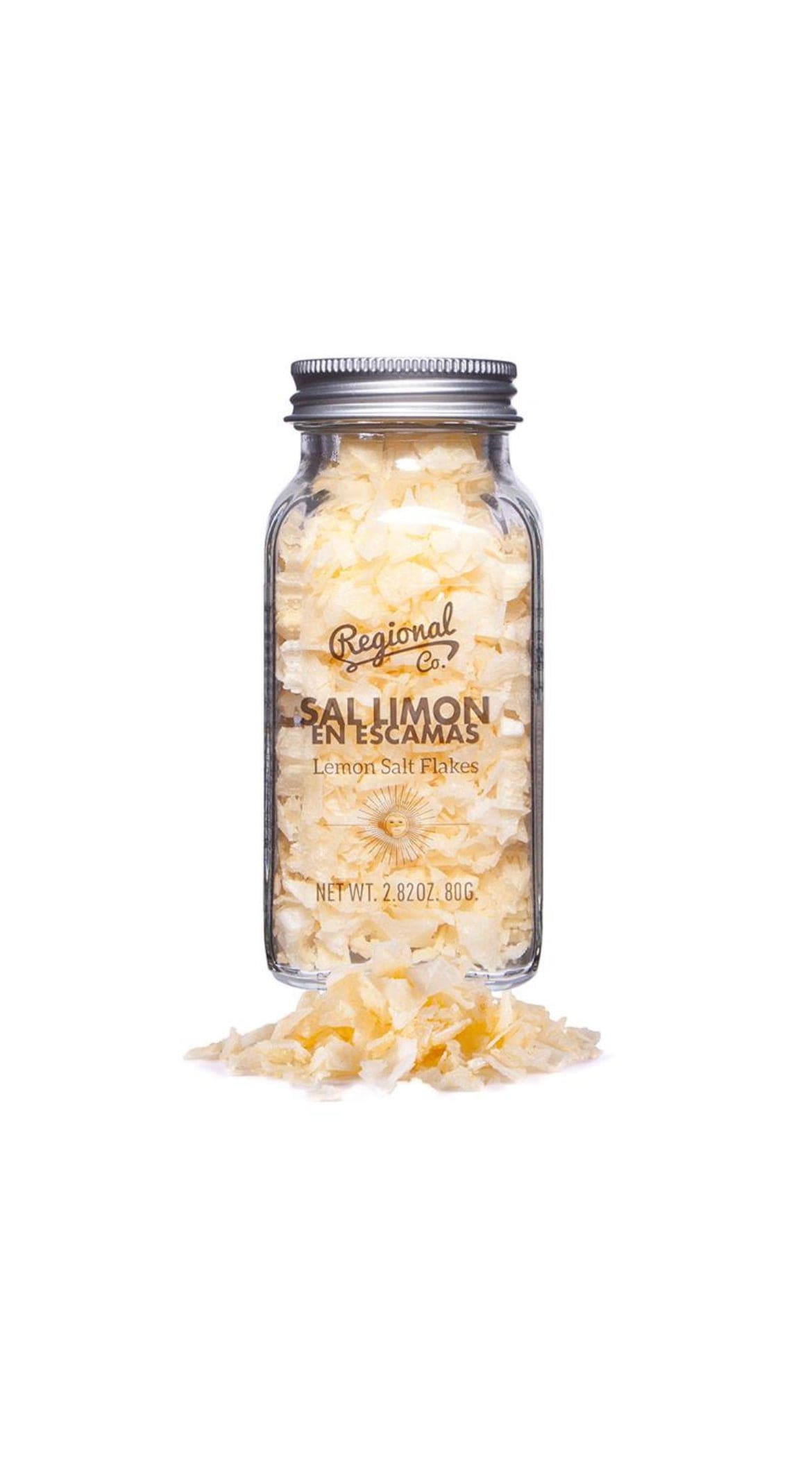 Regional Mausteet 80 g REGIONAL Merisuolahiutaleita ja sitruunaa