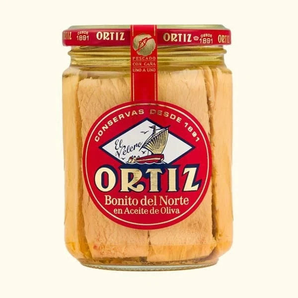 Ortiz kalat 400g Ortiz valkoista tonnikalaa fileinä oliiviöljyssä 400g