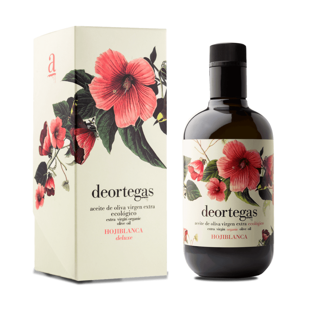 Deortegas Hojiblanca Extra Virgin luomu oliiviöljy - Gourmet herkut