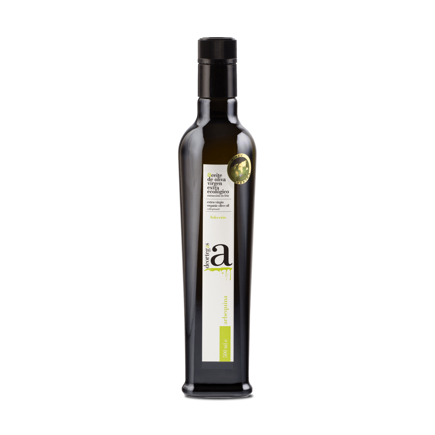 Deortegas Öljyt 500ml Deortegas Arbequina Extra Virgin luomu oliiviöljy