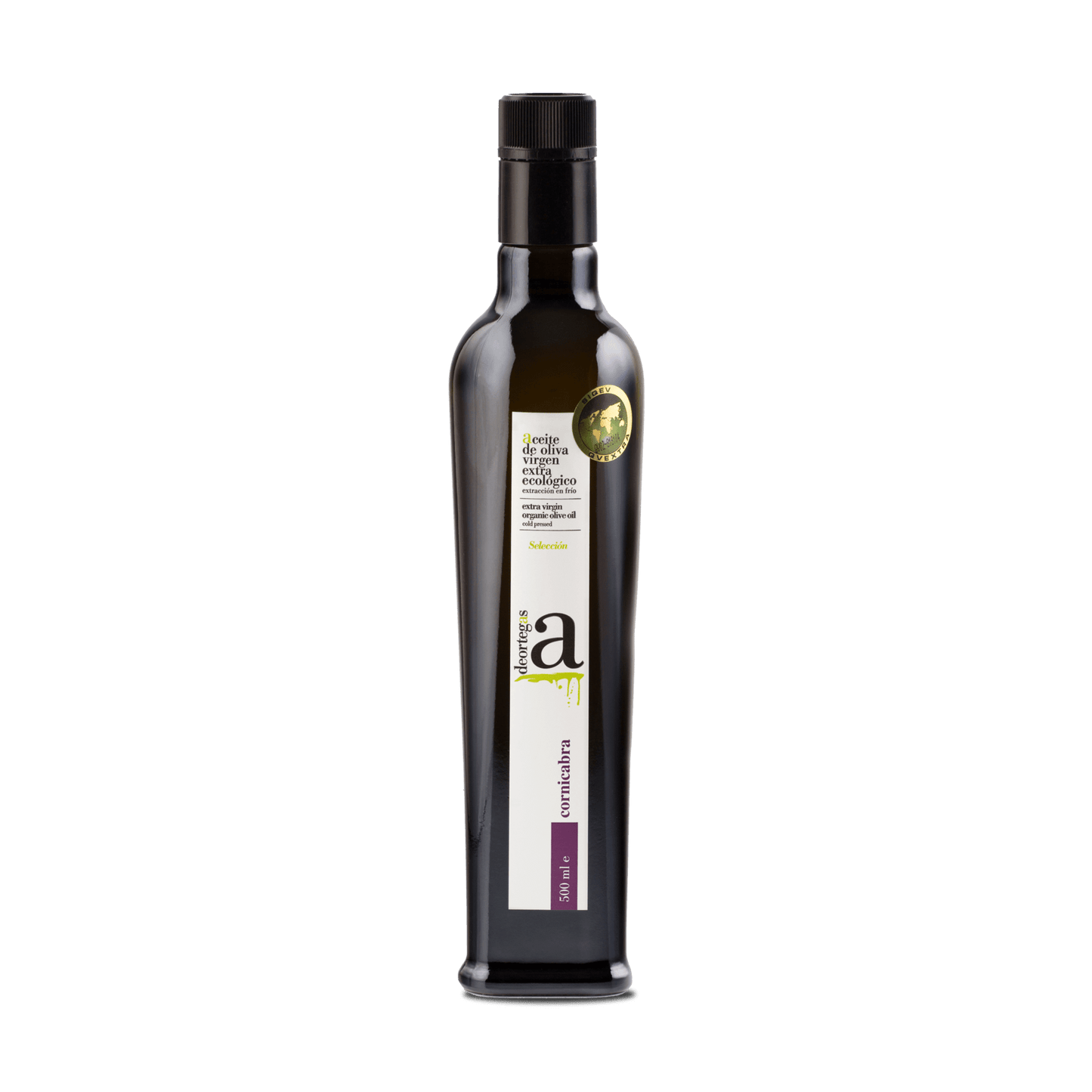 Deortegas Öljyt 500ml Deortegas Cornicabra Extra Virgin luomu oliiviöljy