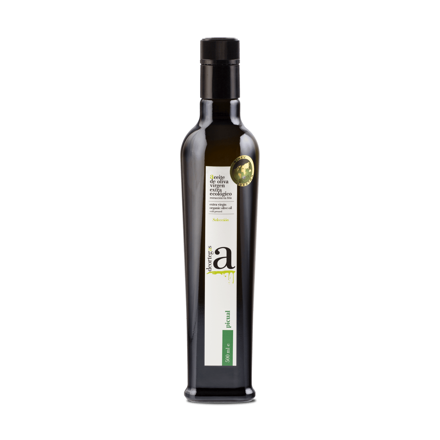 Deortegas Öljyt 500ml Deortegas Picual Extra Virgin luomu oliiviöljy