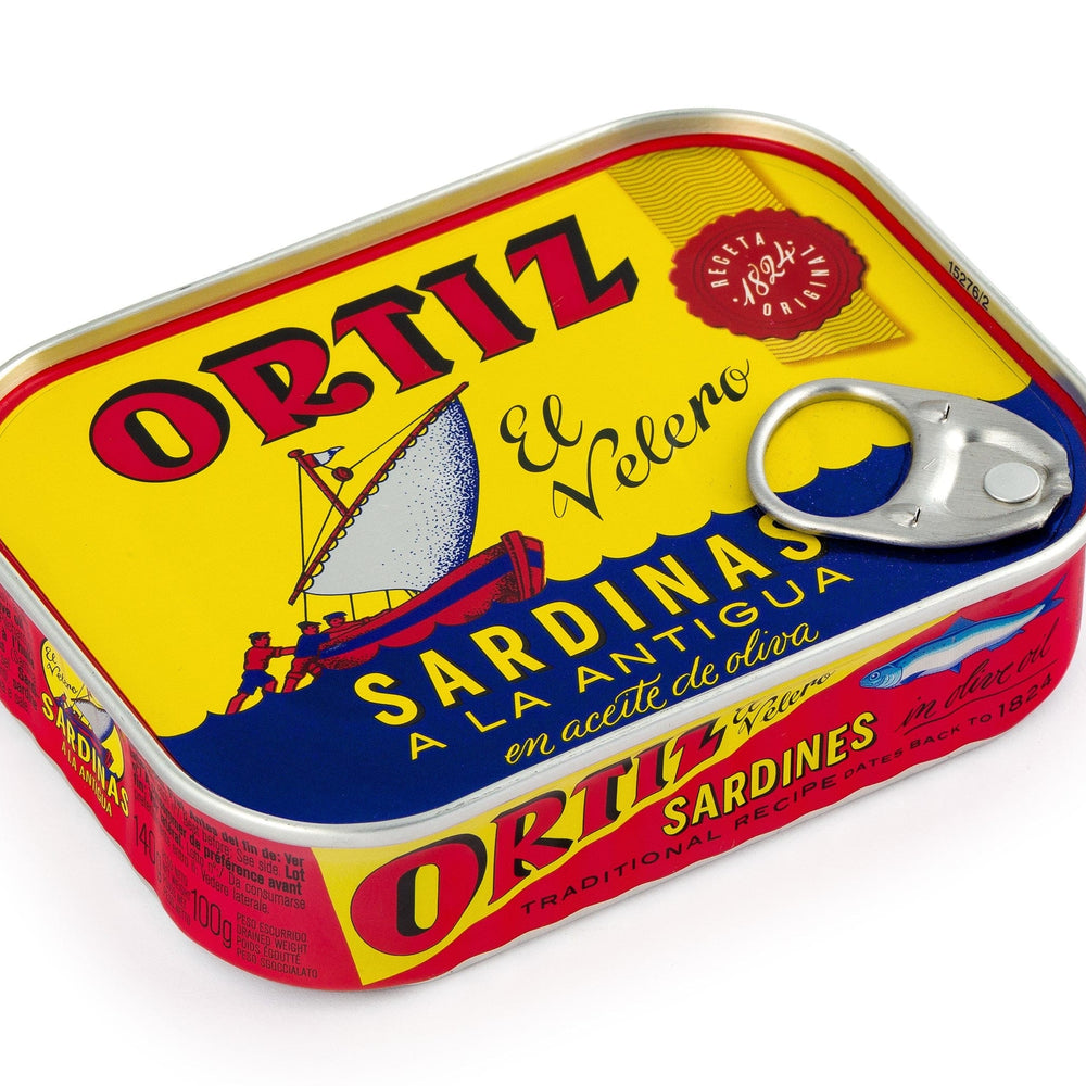 
                  
                    Ortiz kalat 140g Ortiz  sardiineja fileinä oliiviöljyssä 140g
                  
                