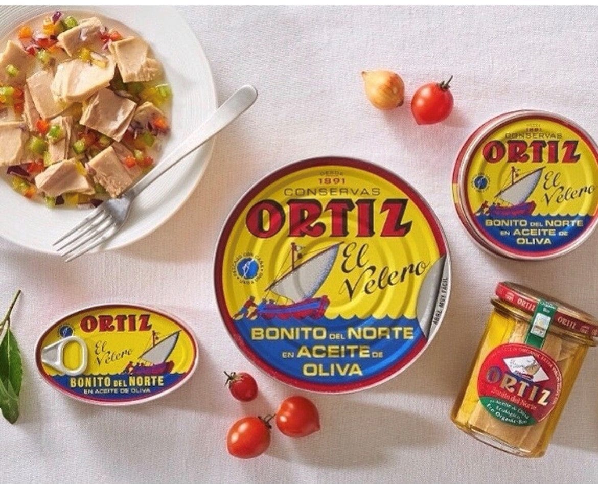Ortiz kalat 220g Ortiz  tonnikalaa fileinä oliiviöljyssä 220g
