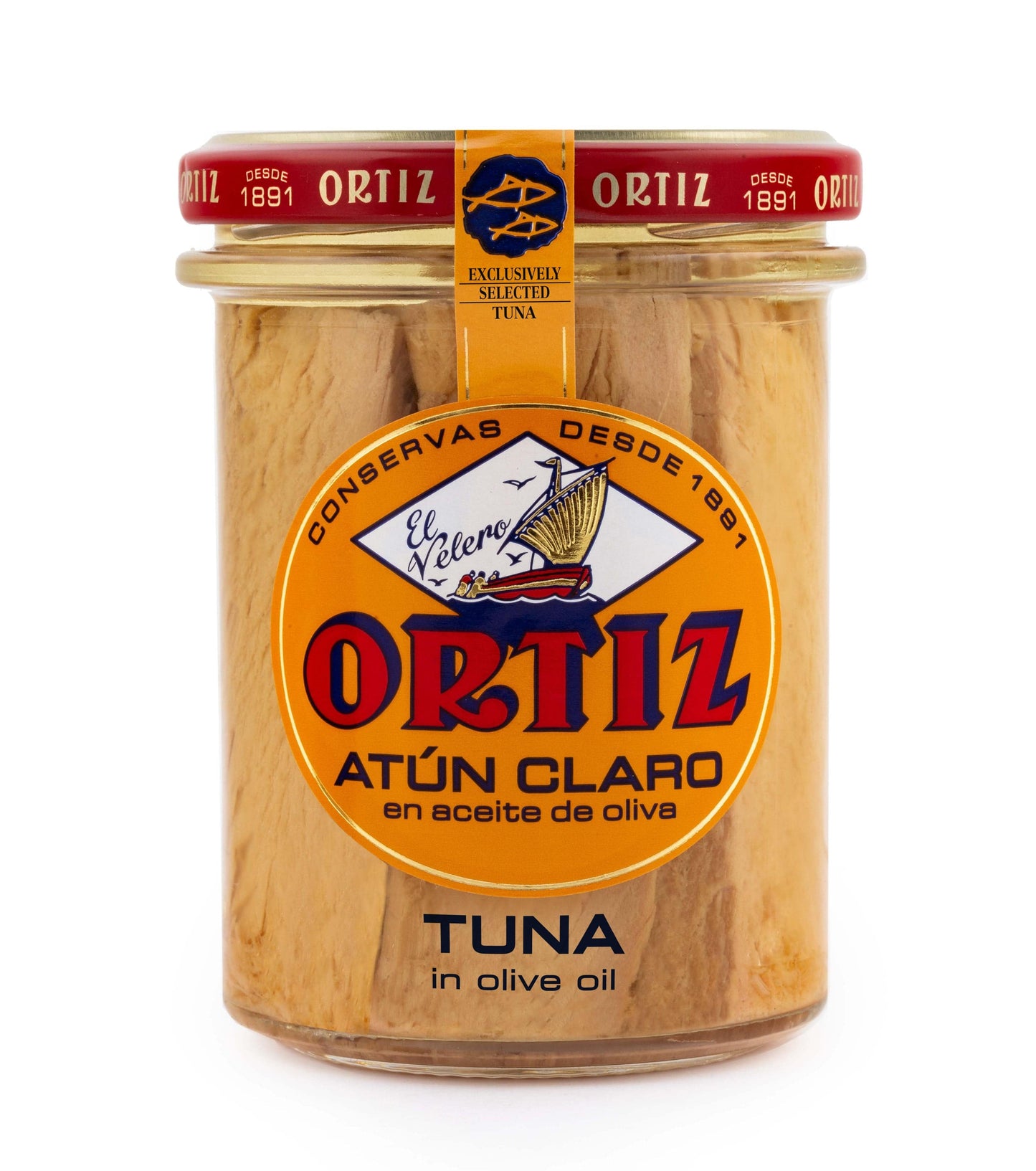 Ortiz kalat 220g Ortiz  tonnikalaa fileinä oliiviöljyssä 220g
