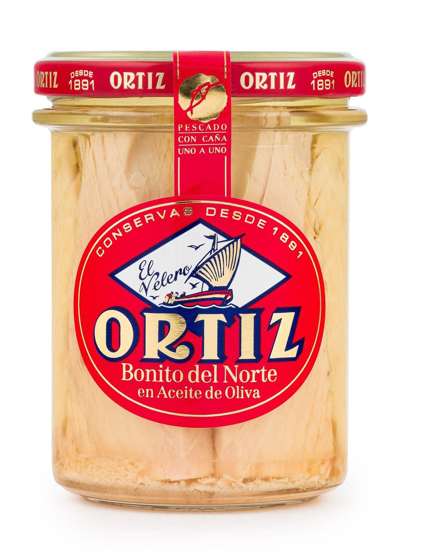 Ortiz kalat 220g Ortiz valkoista tonnikalaa fileinä oliiviöljyssä 220g
